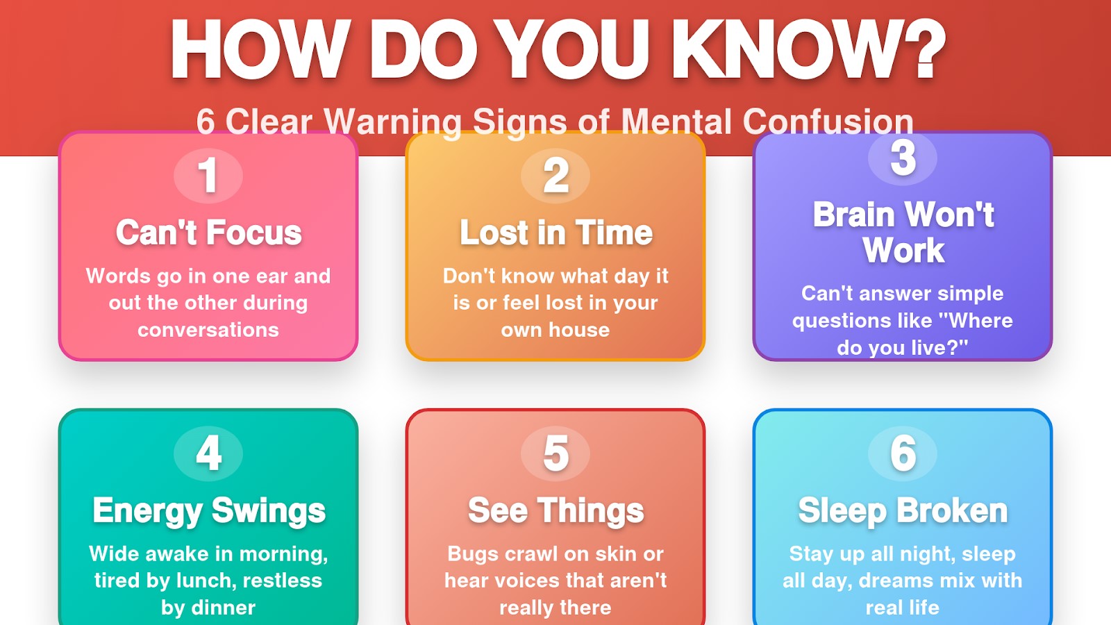 How Do You Know If You Have Mental Confusion?