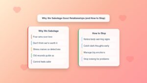 Why We Sabotage Good Relationships