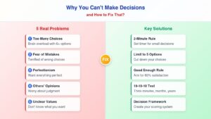 Why You Can't Make Decisions
